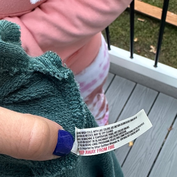 Free People Teal V-Neck Blouse - Picture 13 of 13